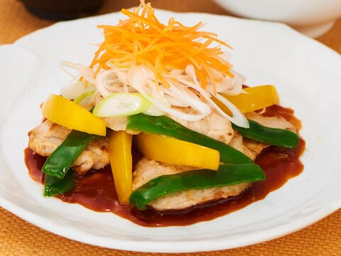 春の彩り~サラダ風酢豚